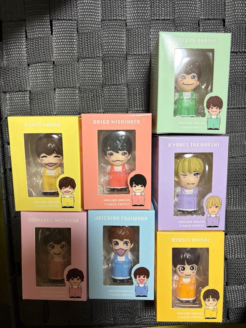 なにわ男子指人形 7人セット