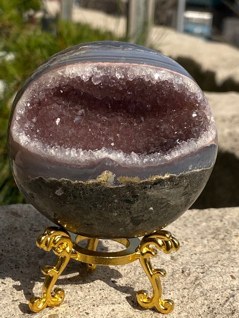 【開運・来福】希少！ピンクアメジスト笑口⭐️N99