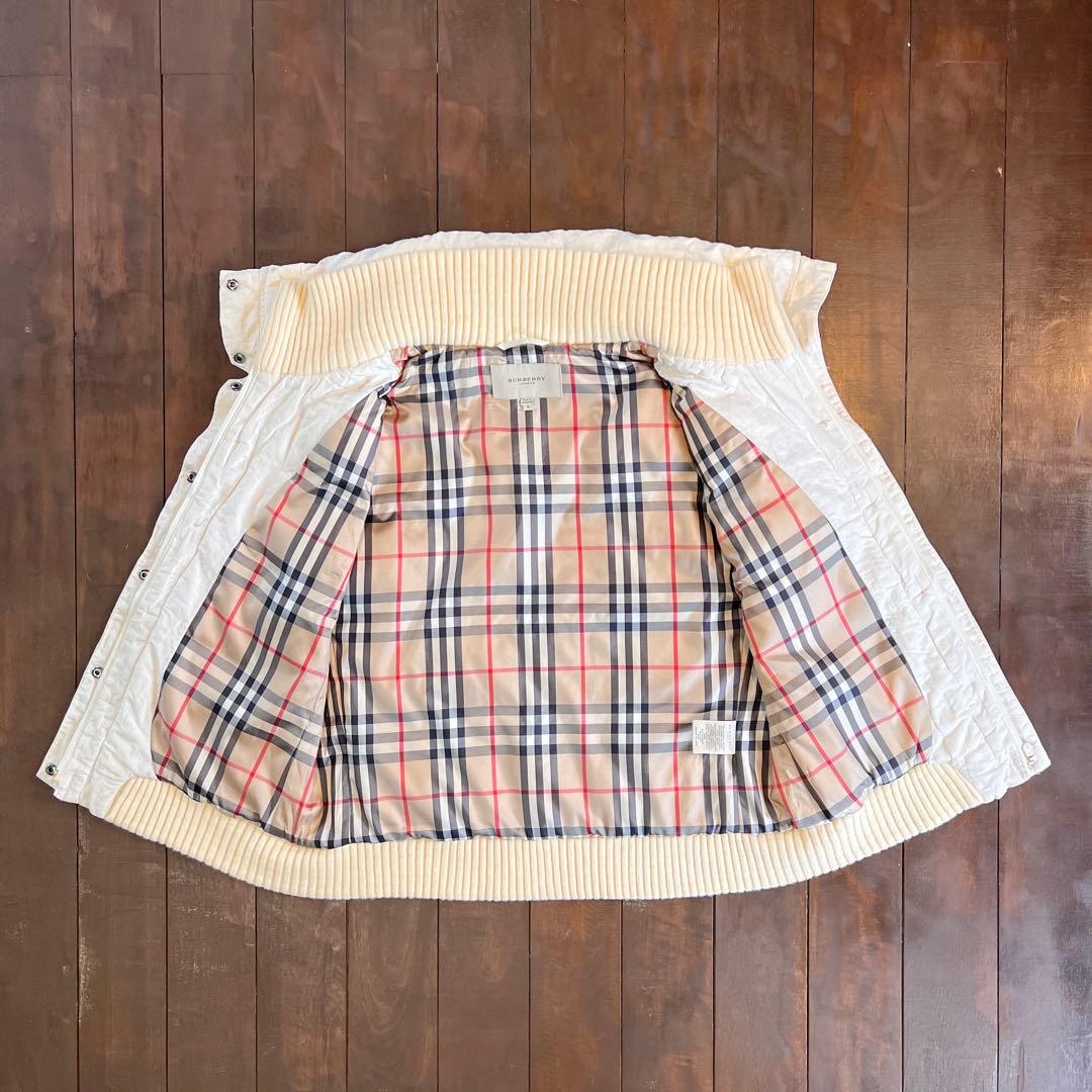 レア！【BURBERRY バーバリー】 ダウンベスト ノバチェック ユニセックス