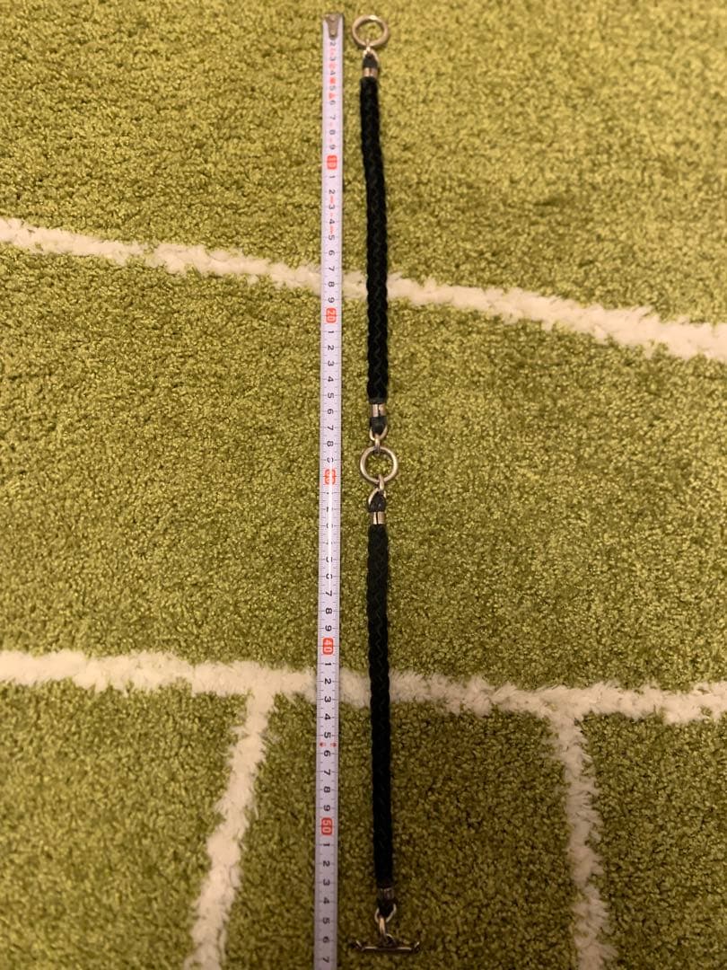 Gaboratory ガボラトリー レザーネックレス 20リング Tバー 正規品