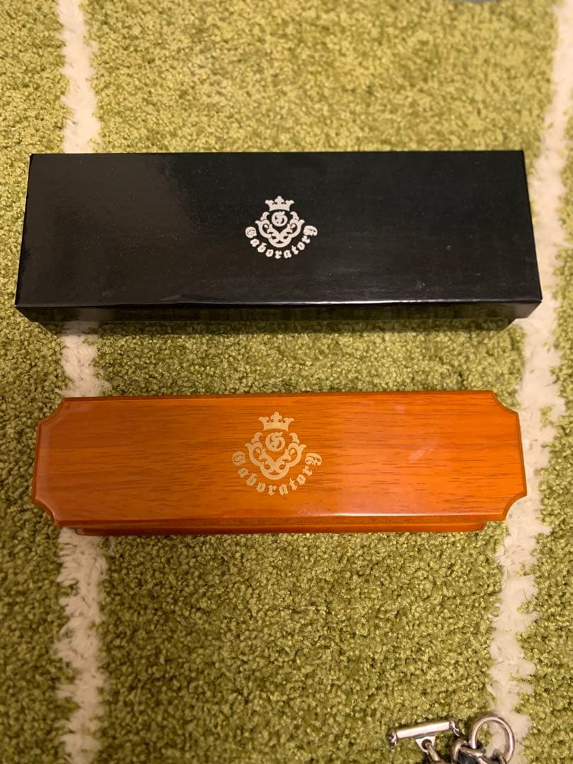 Gaboratory ガボラトリー レザーネックレス 20リング Tバー 正規品