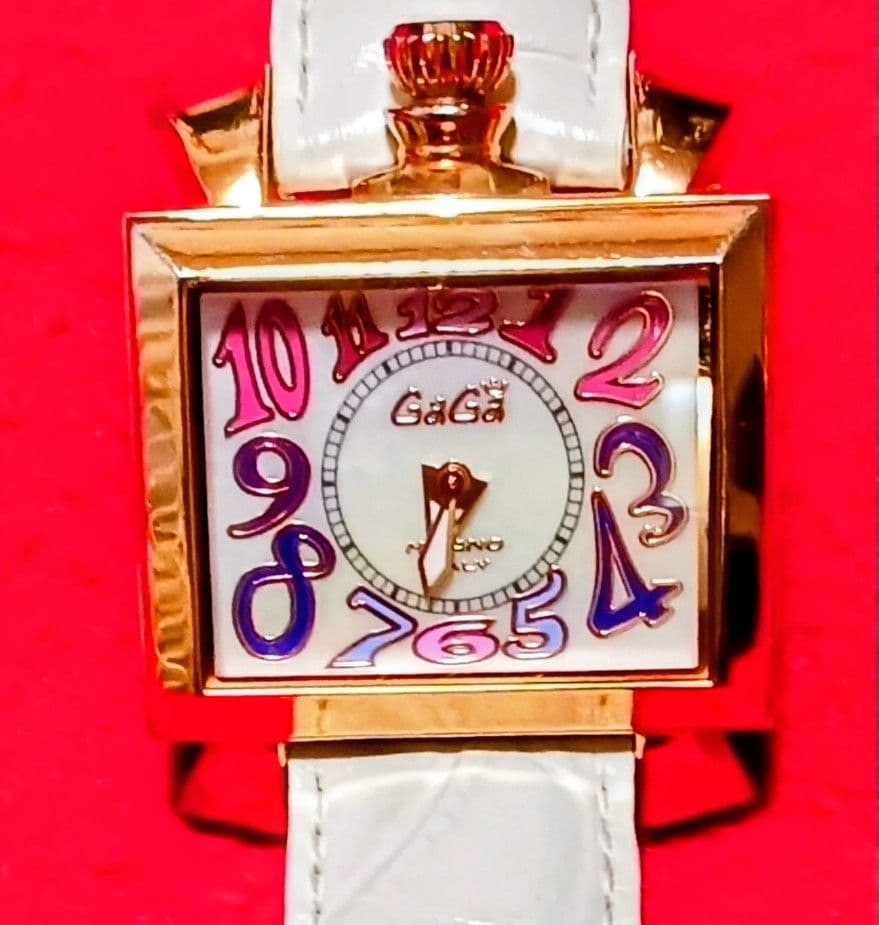 ガガミラノ ナポレオーネ 8084 電池新品 可動品 送料込 レディース 腕時計