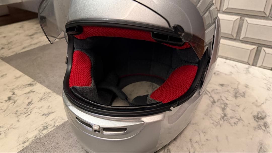 Arai HRX フルフェイスヘルメット 59〜60cm シルバー