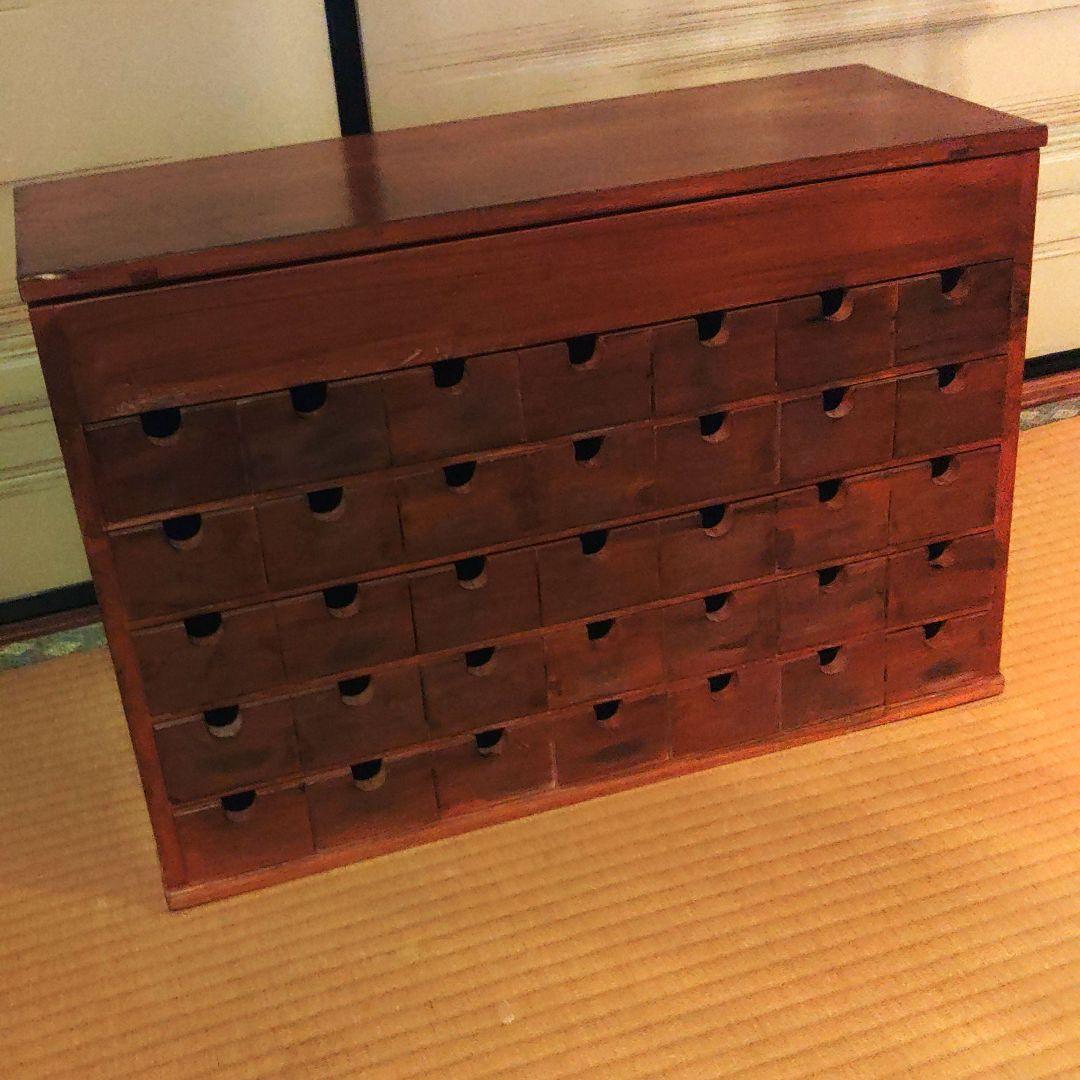 昭和レトロ家具　薬棚　木製品