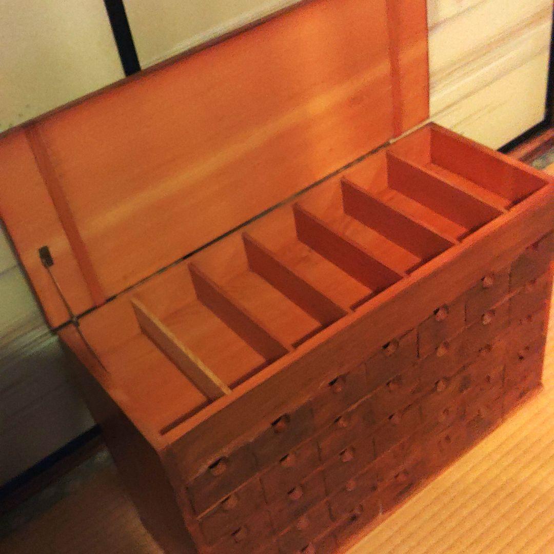 昭和レトロ家具　薬棚　木製品