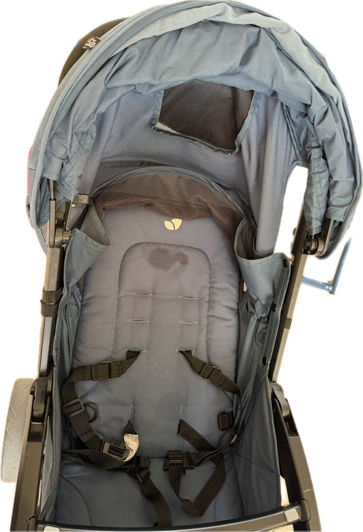 Joie ネイビー ベビーカー リクライニング機能付き