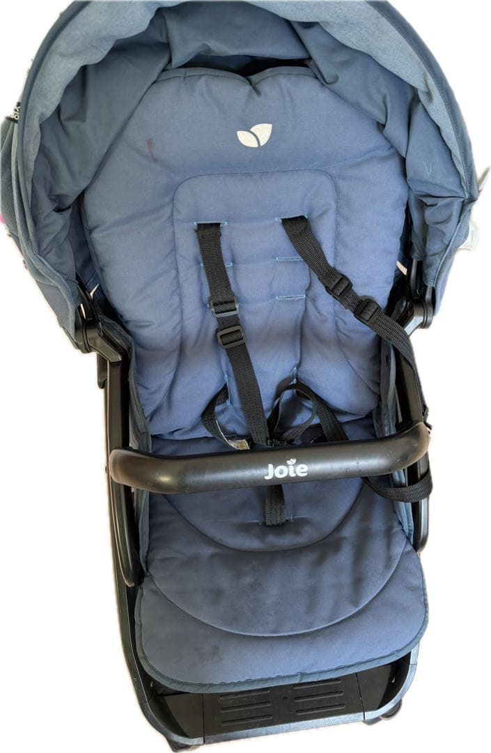 Joie ネイビー ベビーカー リクライニング機能付き
