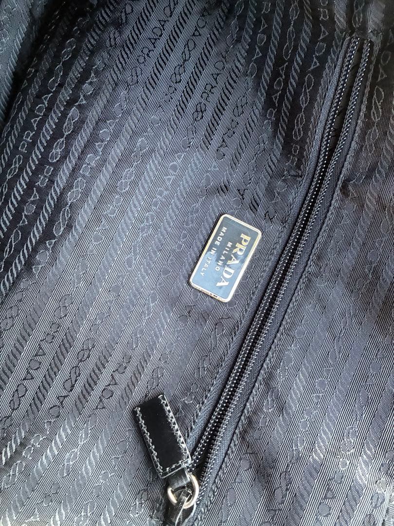 ぞ*の様 PRADA SPORT プラダ　スポーツ　ハンドバッグ グレー　ギャラ