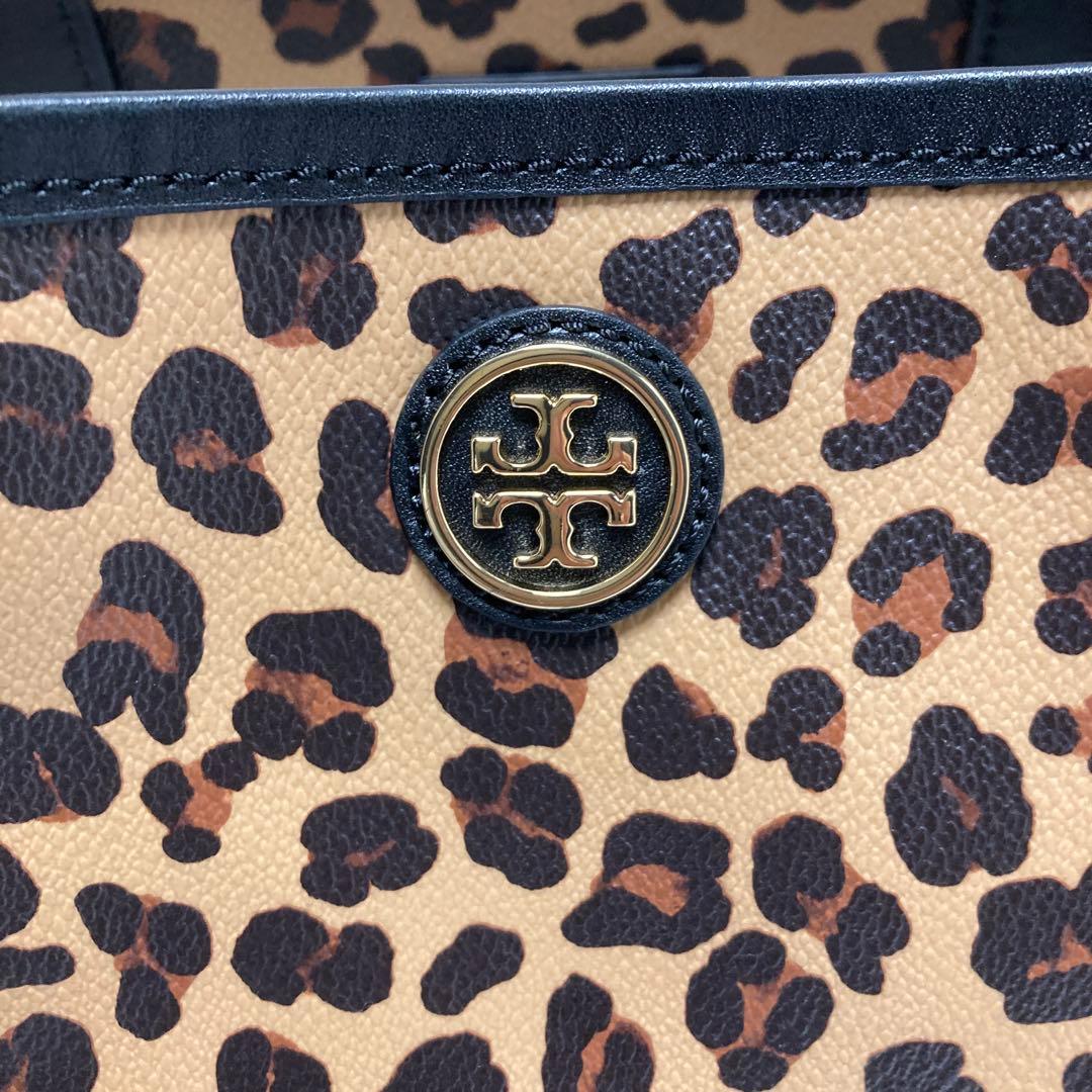 定価5万円❣️TORY BURCHトリーバーチレオパードトートバッグ