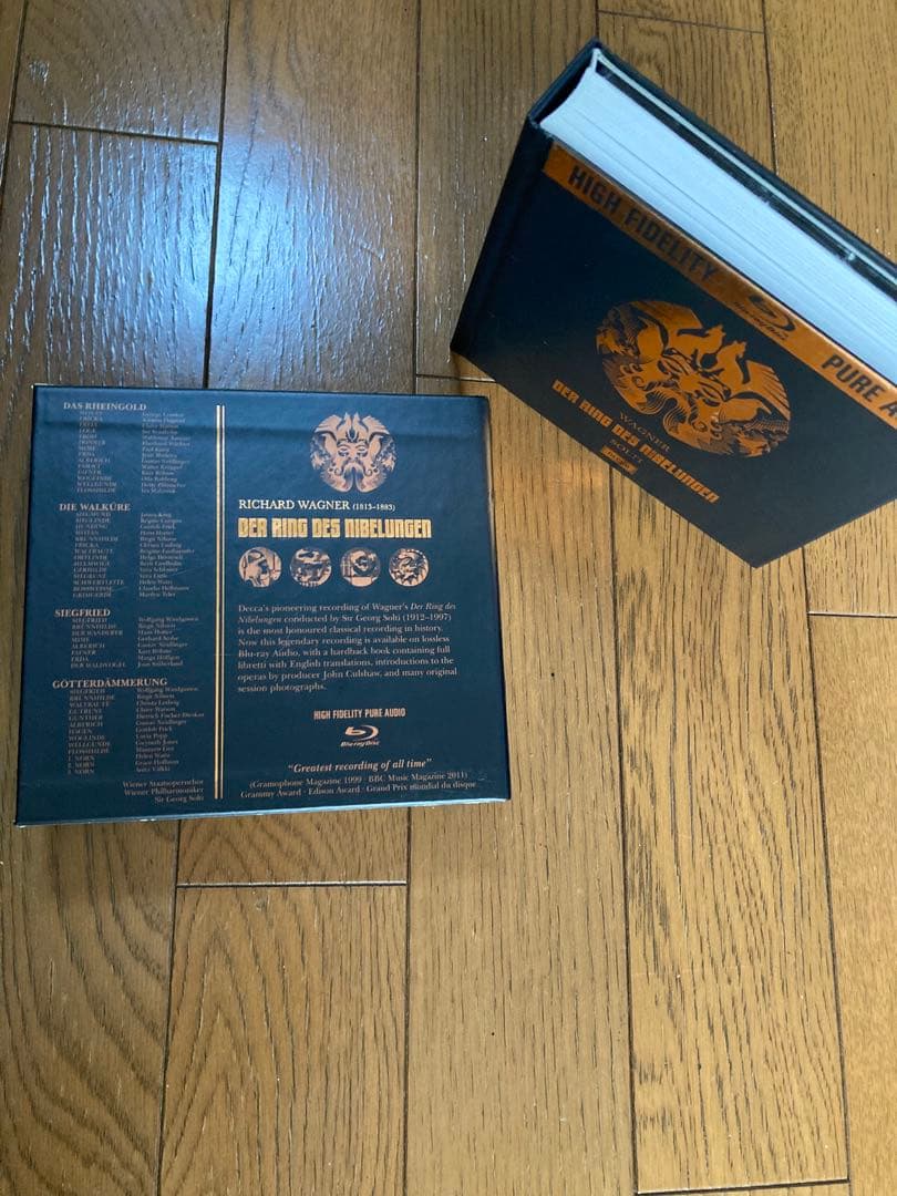 ワーグナー　ニーベルングの指環全曲　ブルーレイオーディオBlu-ray