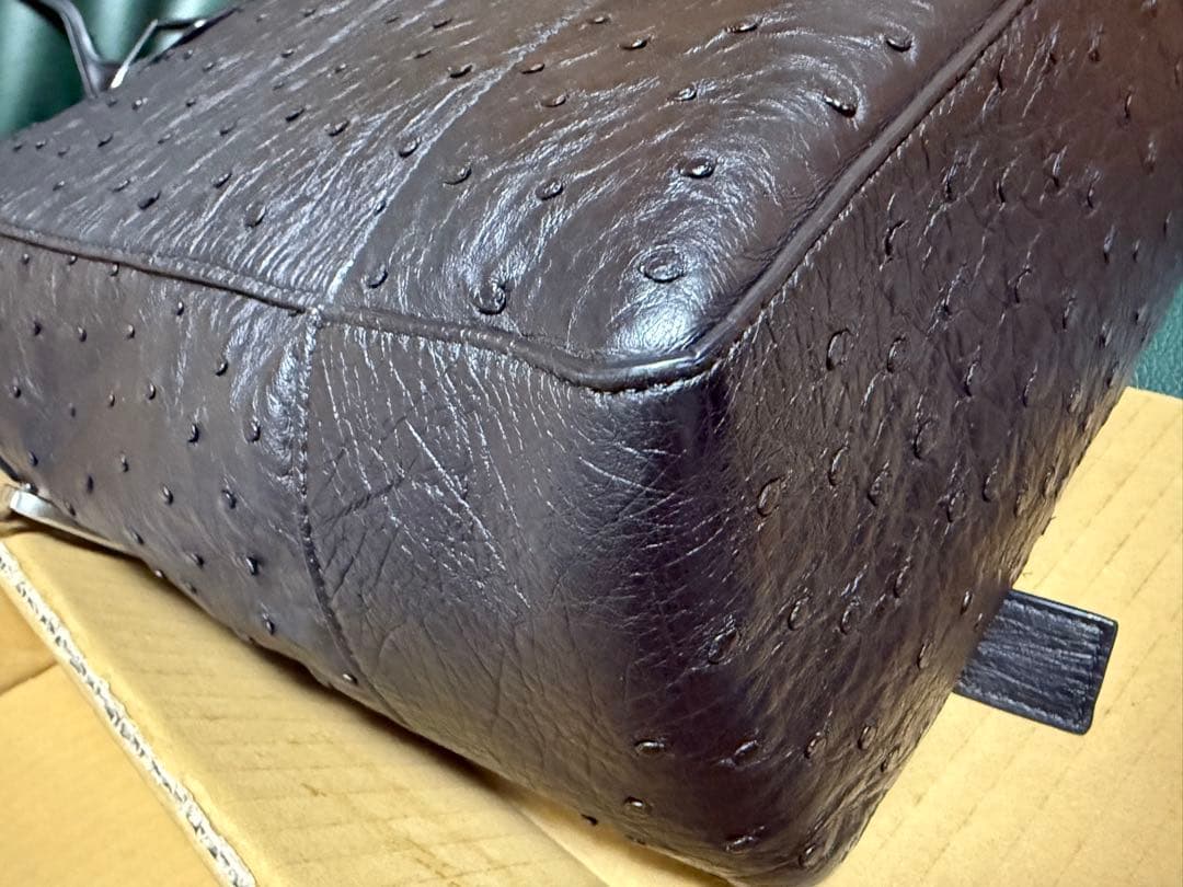 な*ぴ様 ボッテガヴェネタバッグ オーストリッチ15VNトートバッグ