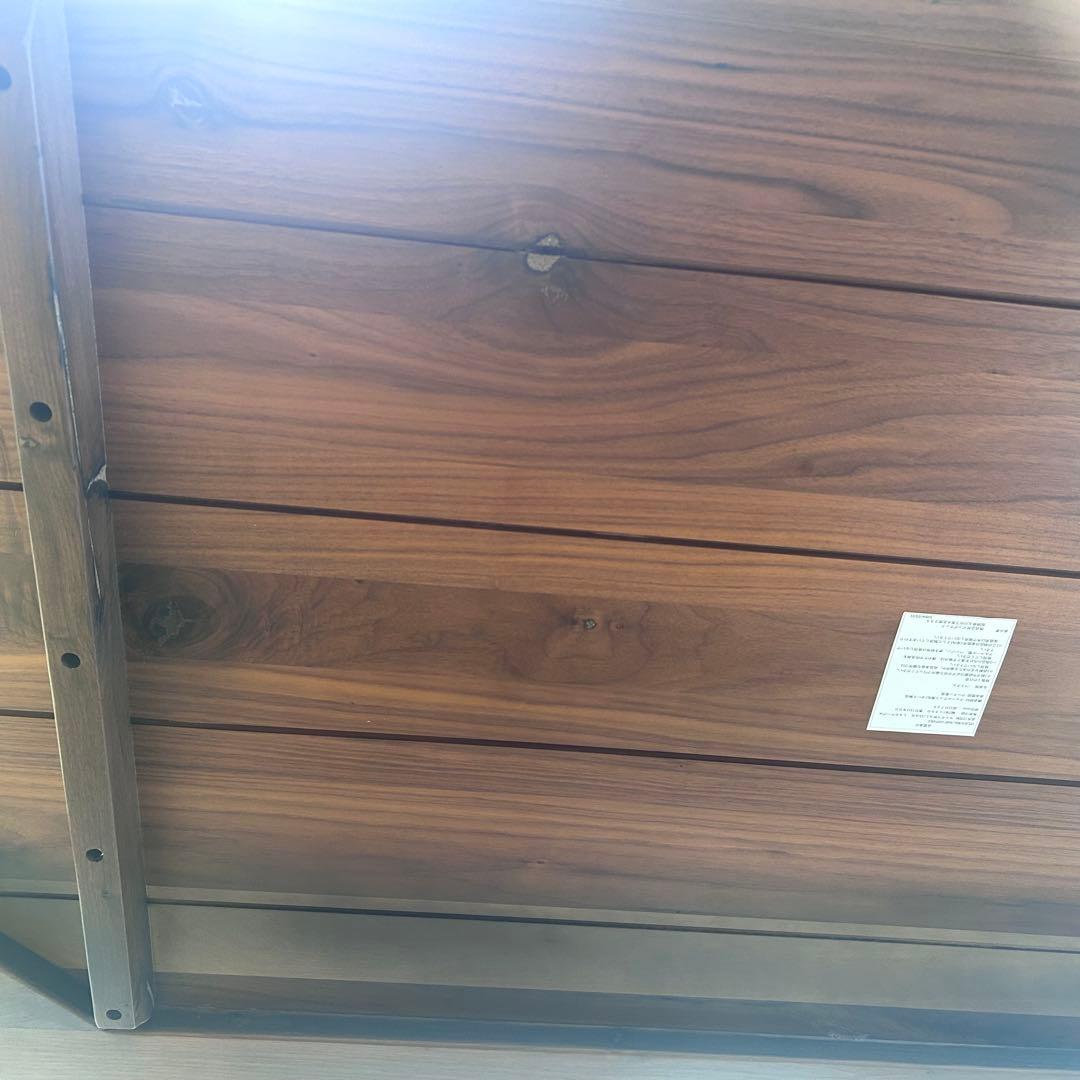 ダイニングテーブル　ウォールナット無垢　オーク無垢　幅150 ビッグウッド　希少