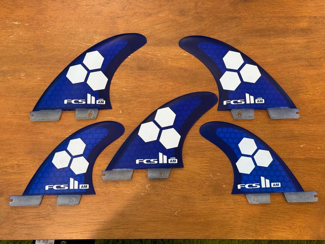 サーフィン・ボディボード FCS2 AL MERRICK PC TRI-QUAD (5FINS) L