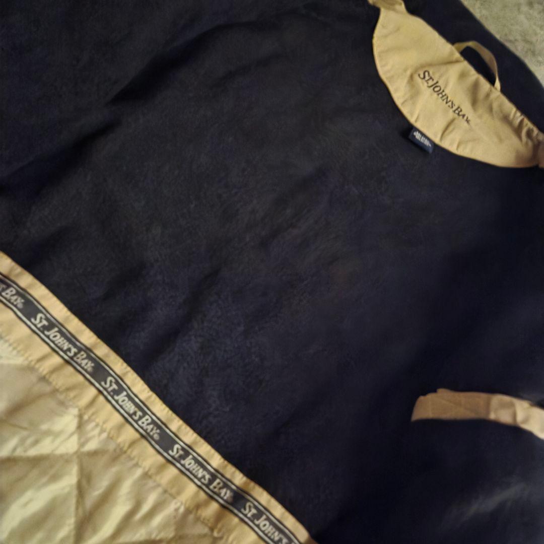 名品90sセントジョンズベイ ボンバージャケット ピーチスキンコヨーテ短丈身幅広