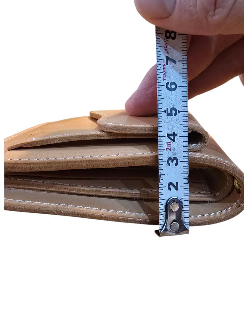 【ほぼ未使用】革蛸　 台形ショートワレット（セカンドタイプ）２４時間以内発送可能