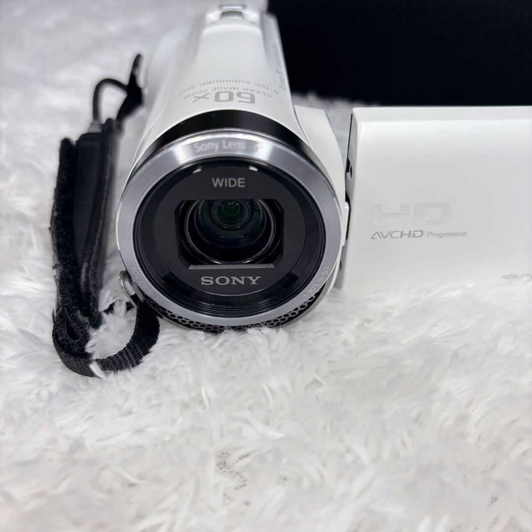 SONY HDR-CX420(W) ビデオカメラ ホワイト