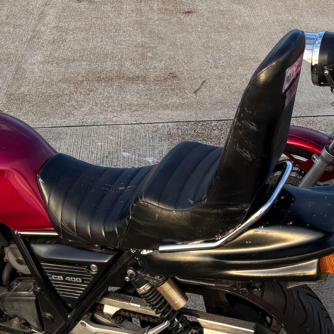 専用 NC31 CB400SF 3段シート 黒 xjr ゼファー用