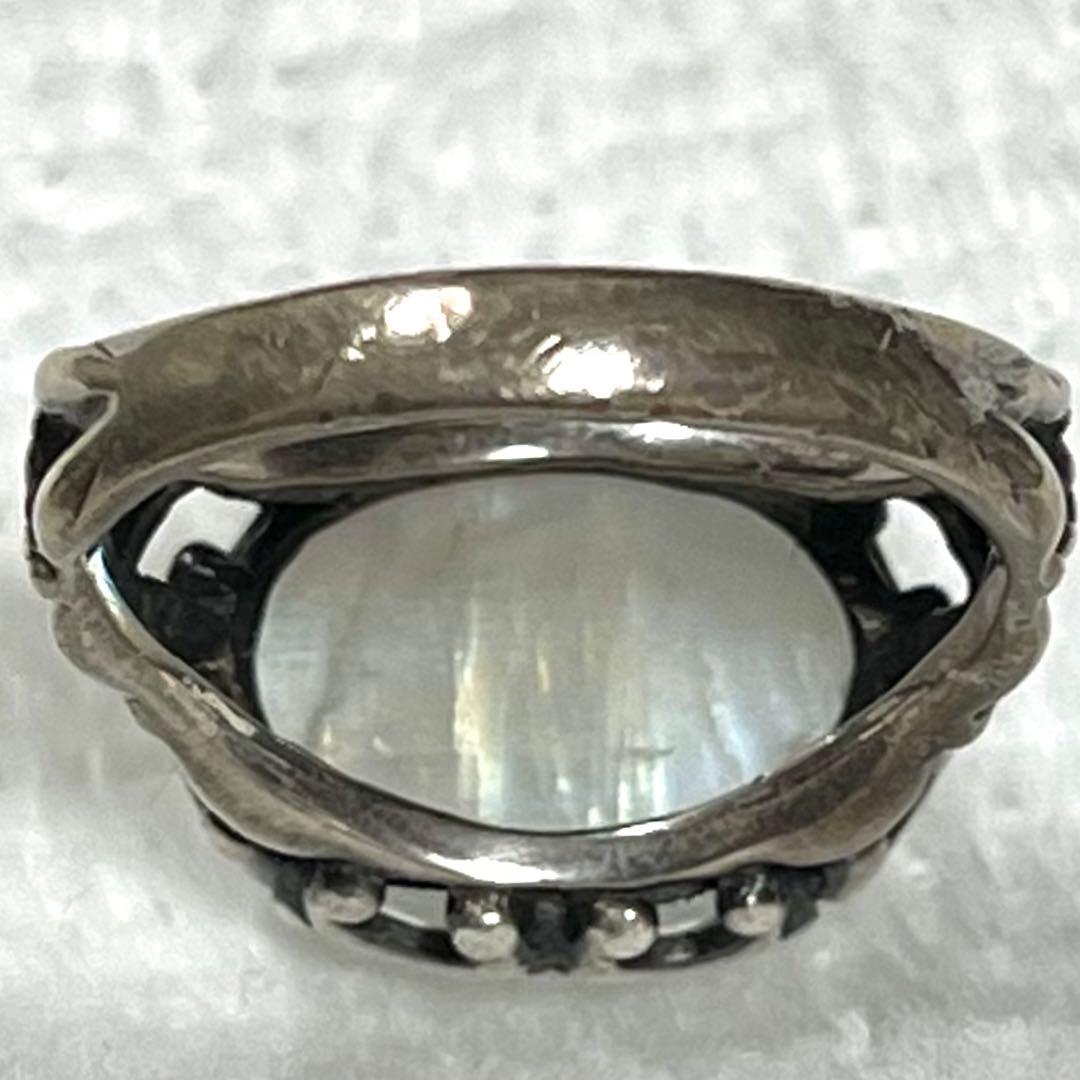 専用 Geodesique ジィオデシック ブルームーンストーン シルバーリング