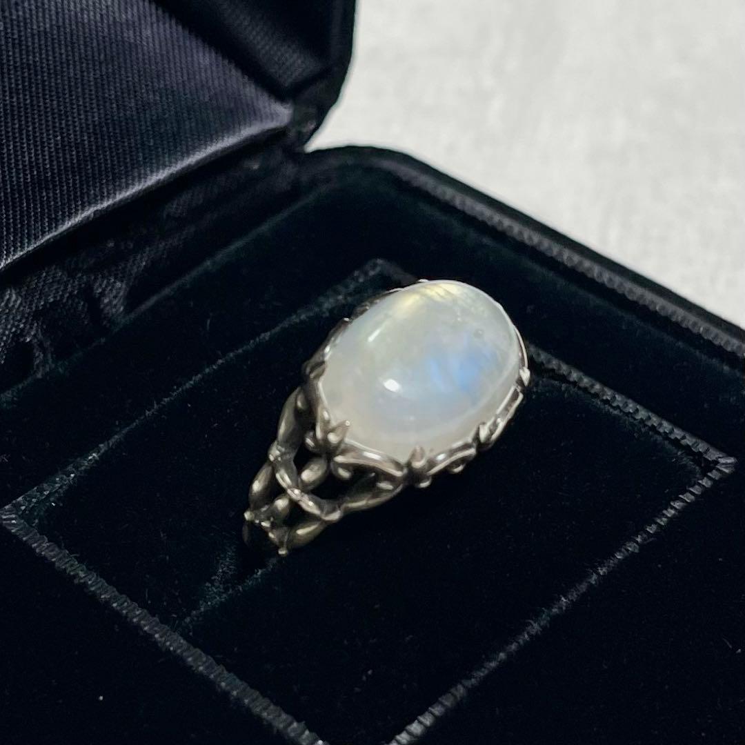 専用 Geodesique ジィオデシック ブルームーンストーン シルバーリング