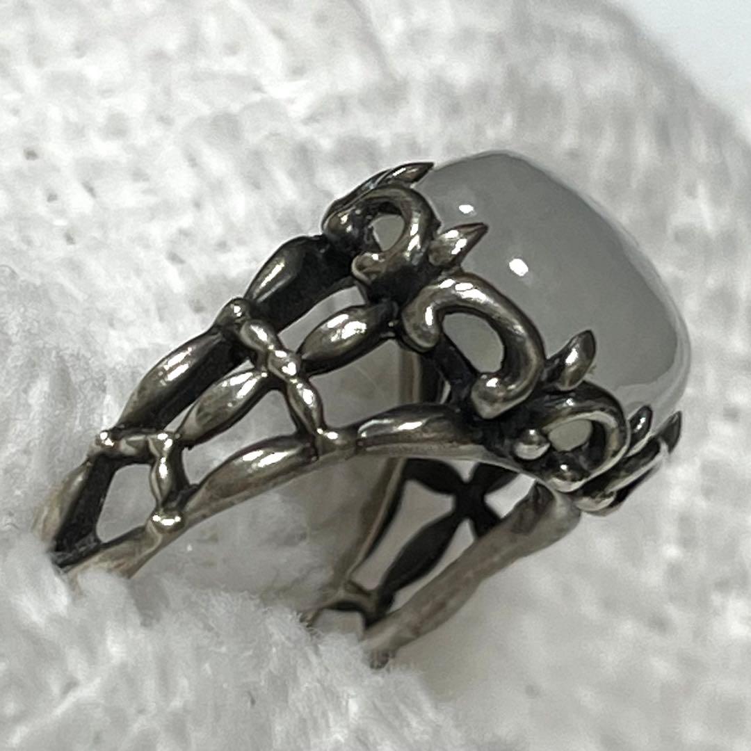 専用 Geodesique ジィオデシック ブルームーンストーン シルバーリング