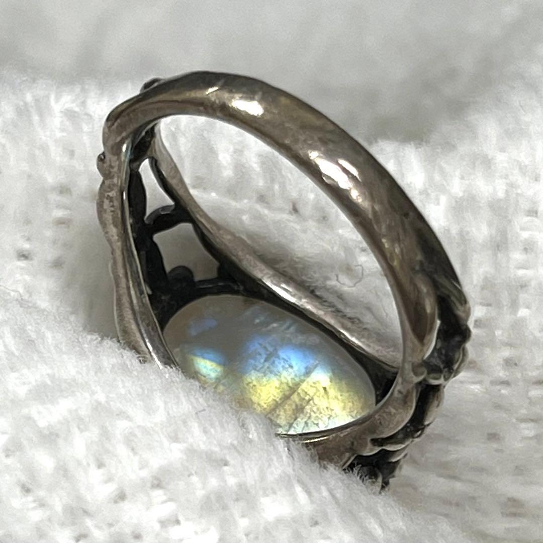 専用 Geodesique ジィオデシック ブルームーンストーン シルバーリング