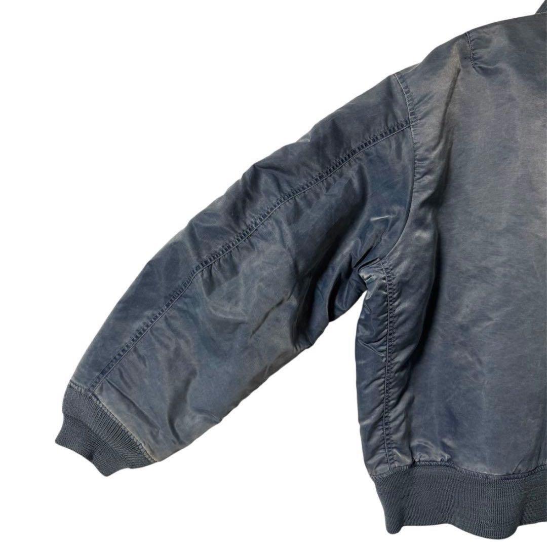 80s OLD UNIQLO MA-1 フライトジャケット ユニクロ 緑タグ