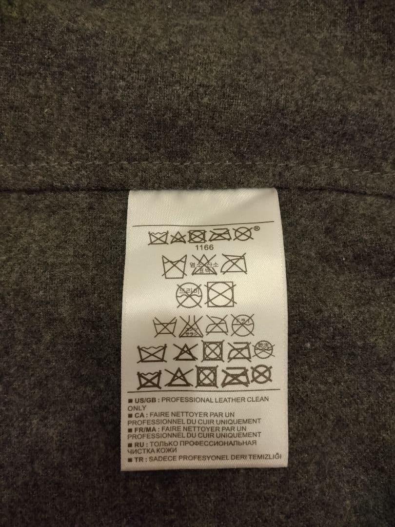 レザージャケット　カウハイド　ブレーキマンコート　カーコート　Mサイズ