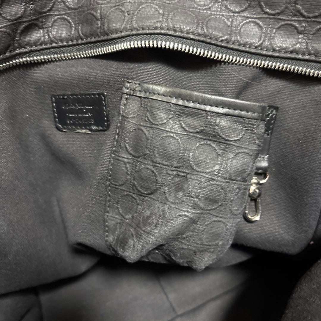 サルバトーレフェラガモトートバッグショルダーバッグ2wayレザー本革ガンチーニ