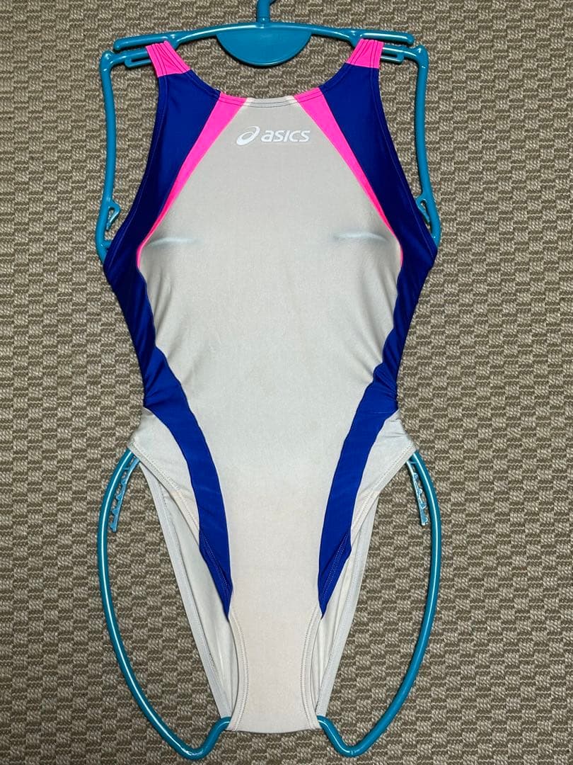 asics 競泳水着 白　Sサイズ