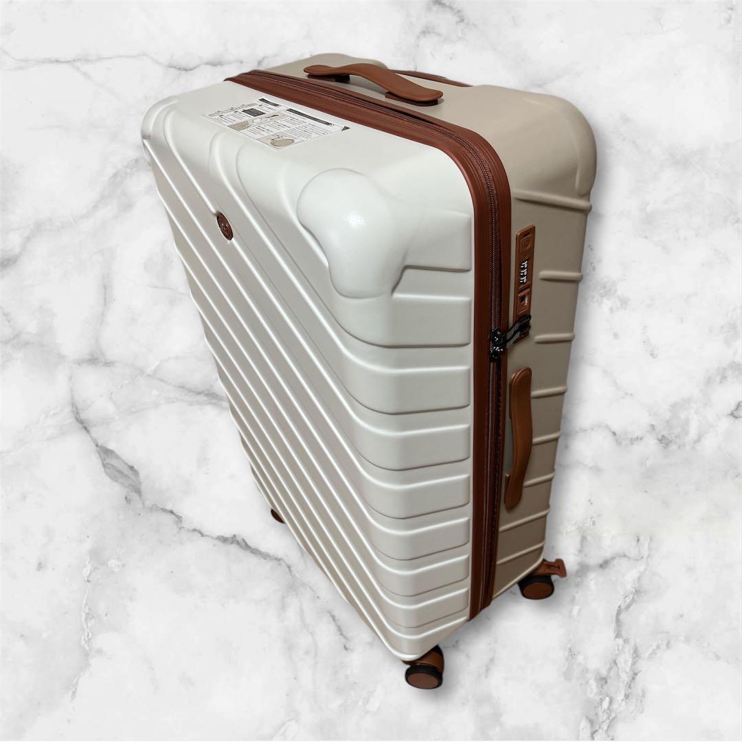 スーツケース キャリーケース 機内持ち込み TSAロック 超軽量 ラテカラー L