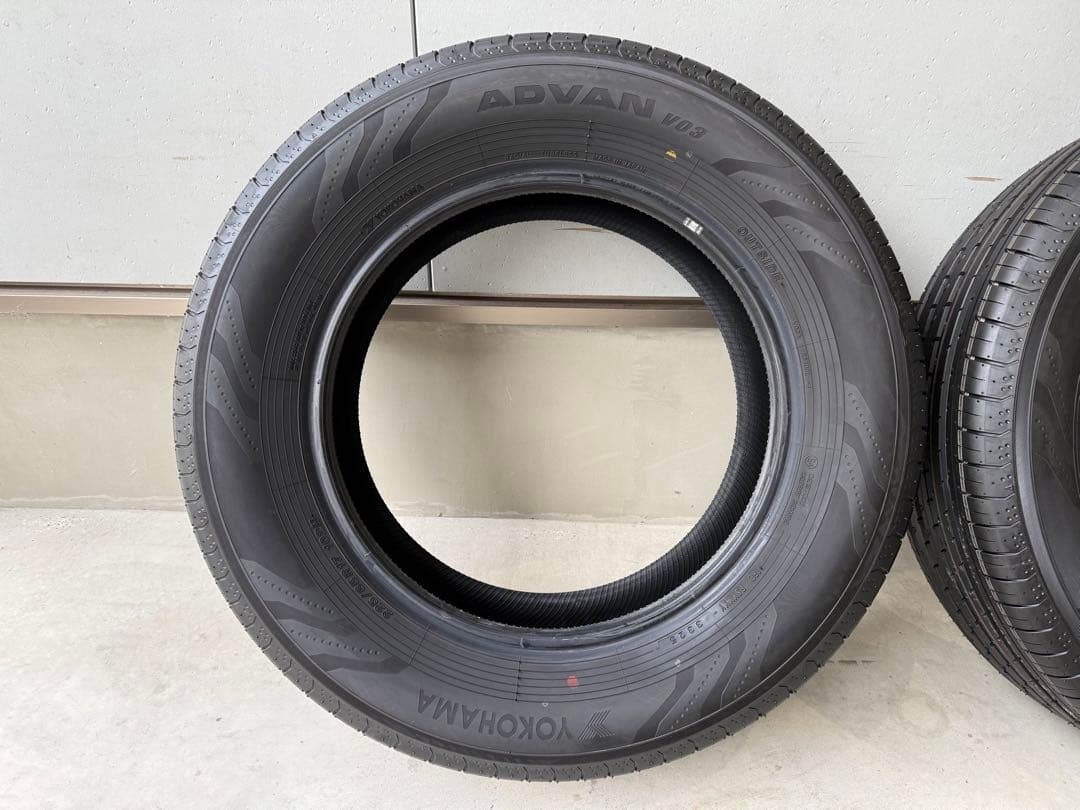 ヨコハマ ADVAN V03 225/65R17 40アルファード 新車外し