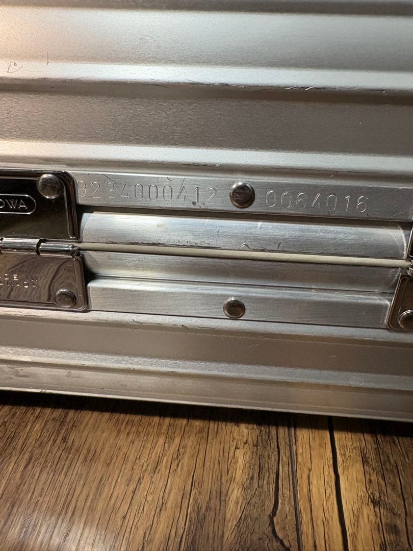 成約済(正規品)RIMOWA リモワ トパーズ ビジネストロリ アルミニウム