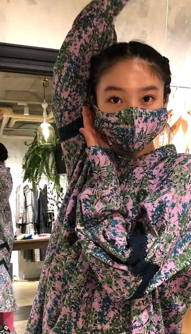 新品ルールロジェット　flower print dress 2