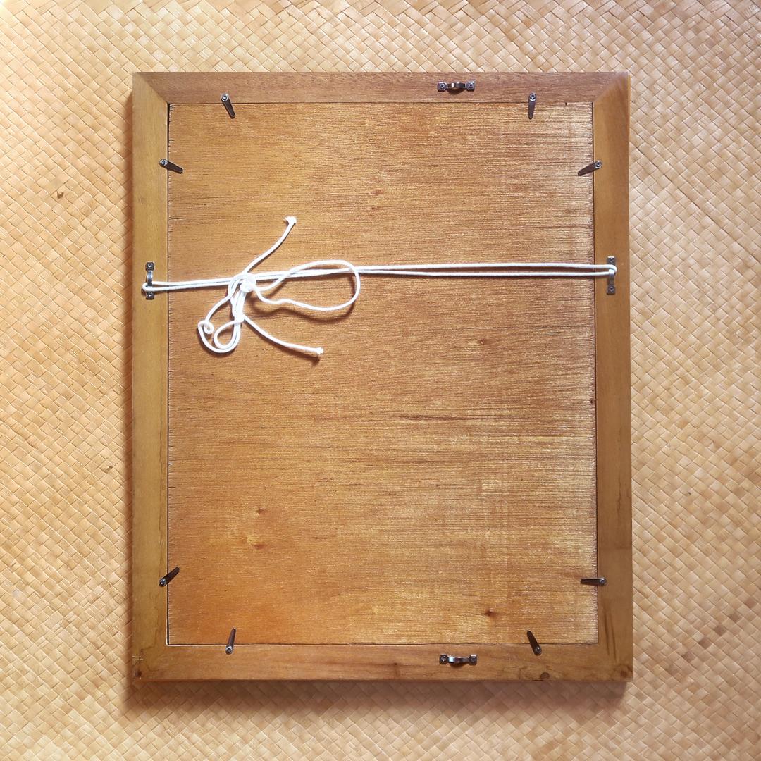 【激レア】ダルトン特注品　籐製のフォトフレーム2　木製フレーム　アジアン　ハワイ