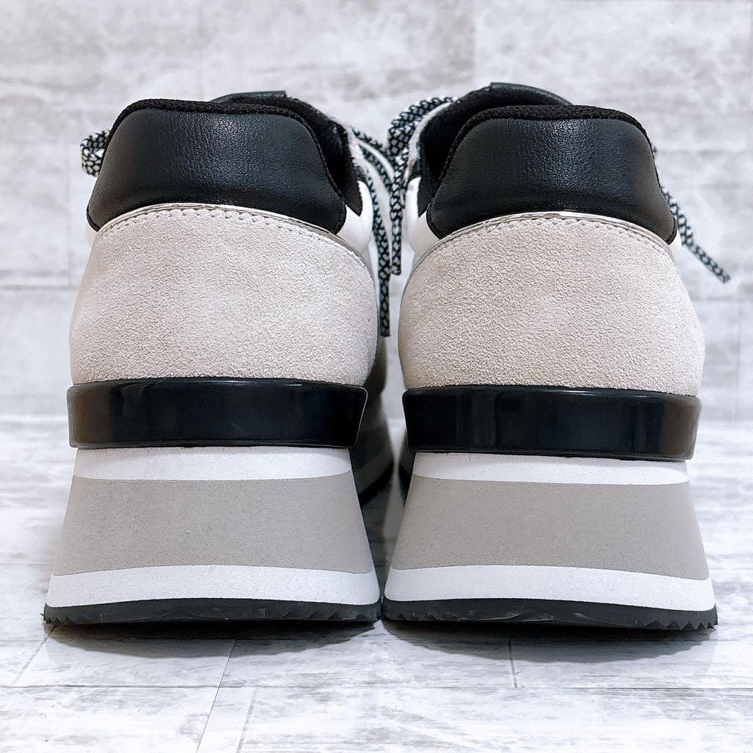 新品✨SCOTCLUB 厚底 ウェッジソール スニーカー ダッドスニーカー 37