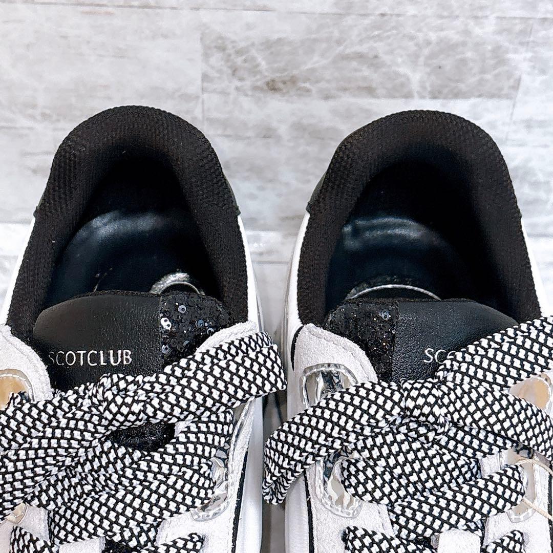 新品✨SCOTCLUB 厚底 ウェッジソール スニーカー ダッドスニーカー 37