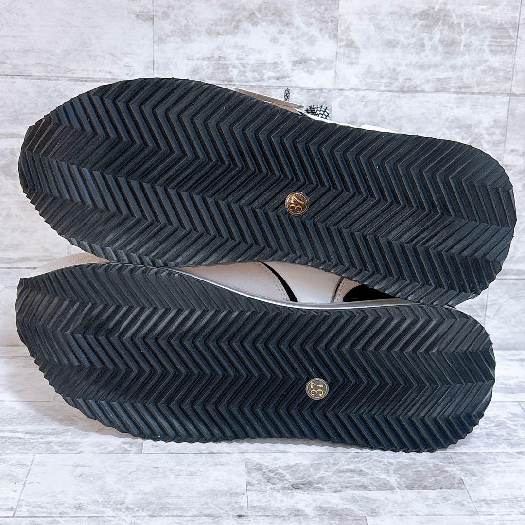 新品✨SCOTCLUB 厚底 ウェッジソール スニーカー ダッドスニーカー 37