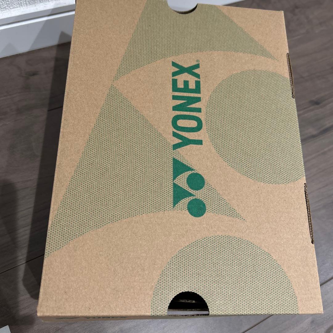 YONEX ブラック テニスシューズ ワイド23.5㎝