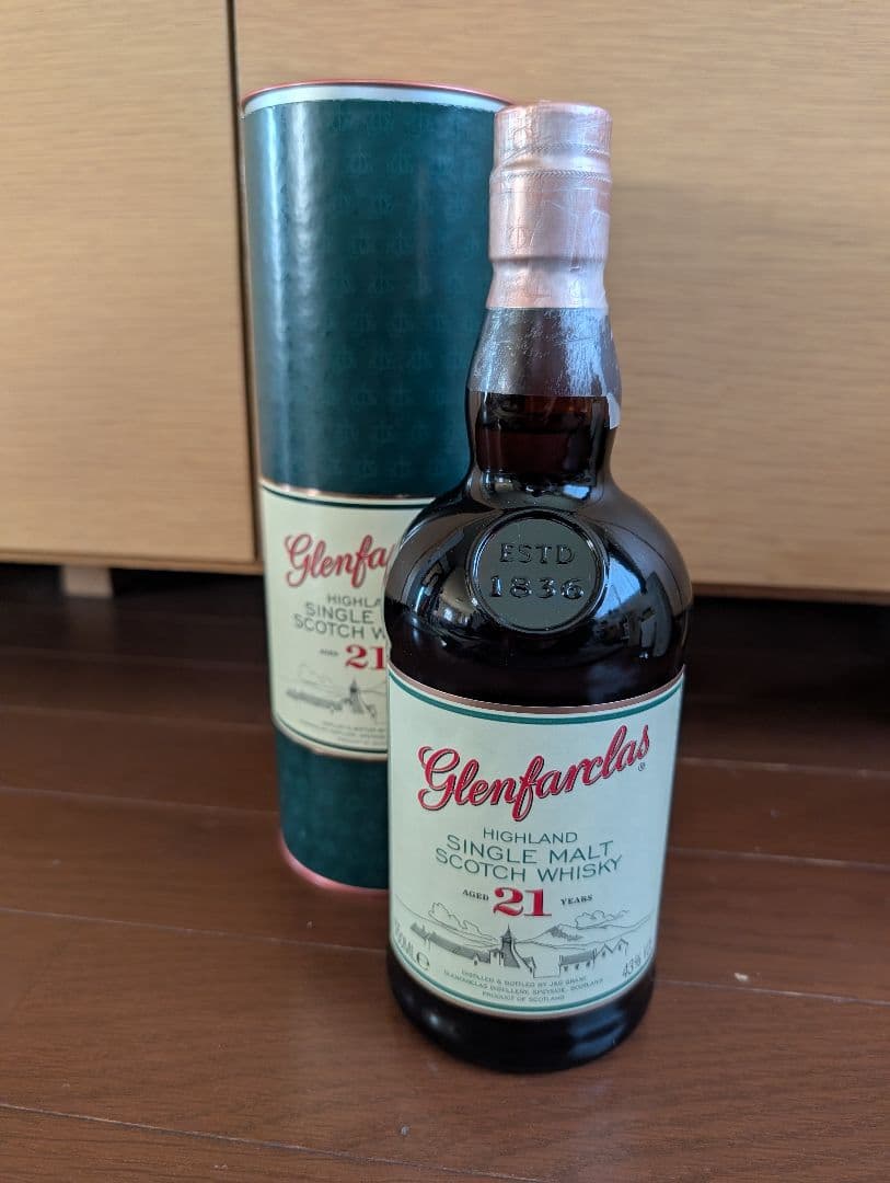 Glenfarclas 21年 シングルモルトウイスキー 700ml
