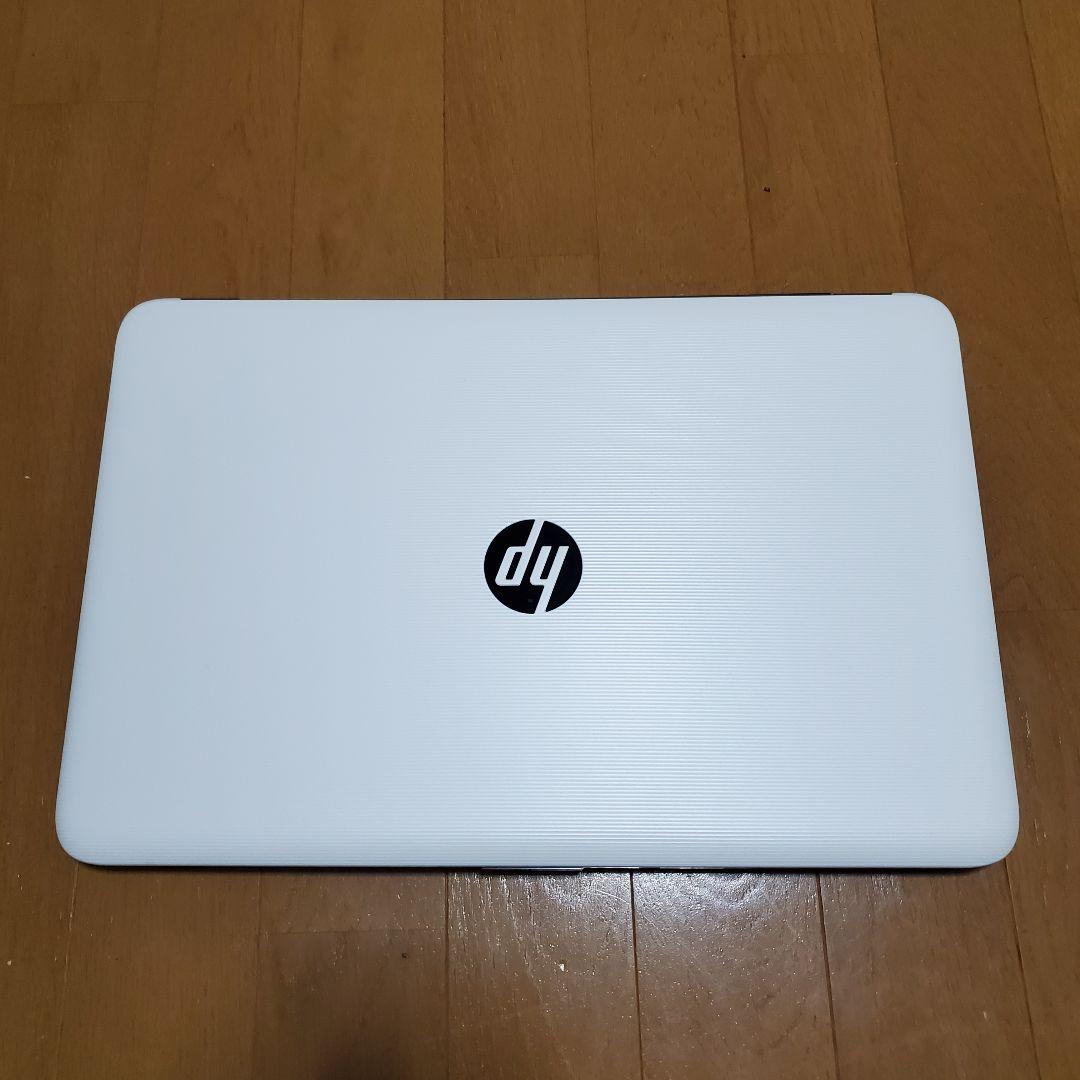 HP 15.6型 ノートPC 本体 ACアダプター セットアップと解説書付き