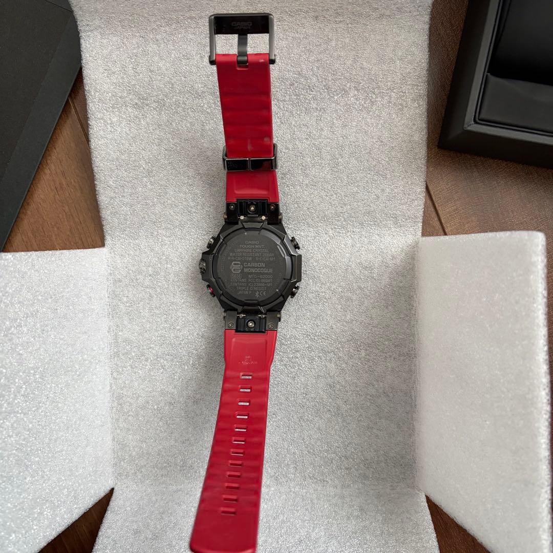 G-SHOCK MTG-B2000 黒/赤 時計