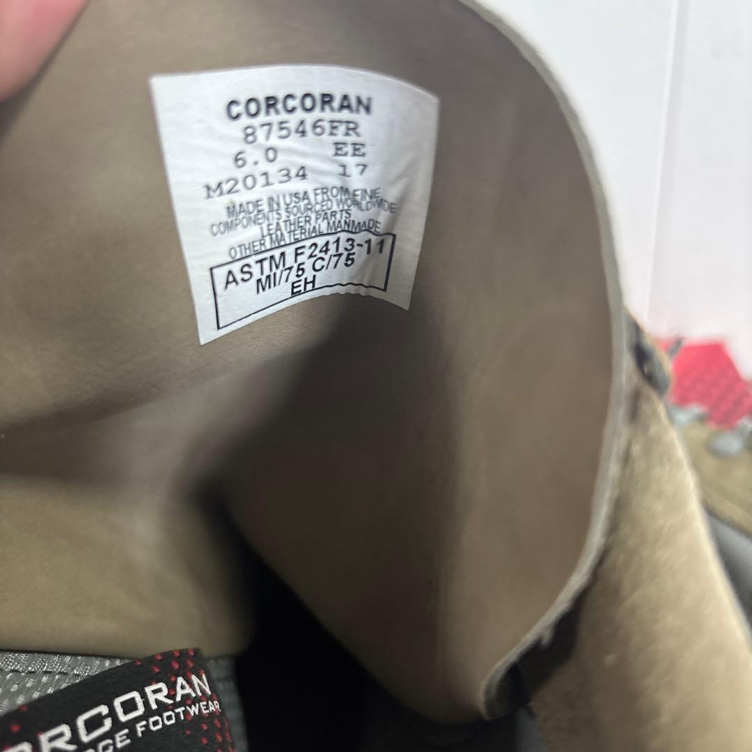 未使用品　米軍実物　CORCORAN コーコラン　ミリタリーブーツ24cm ③