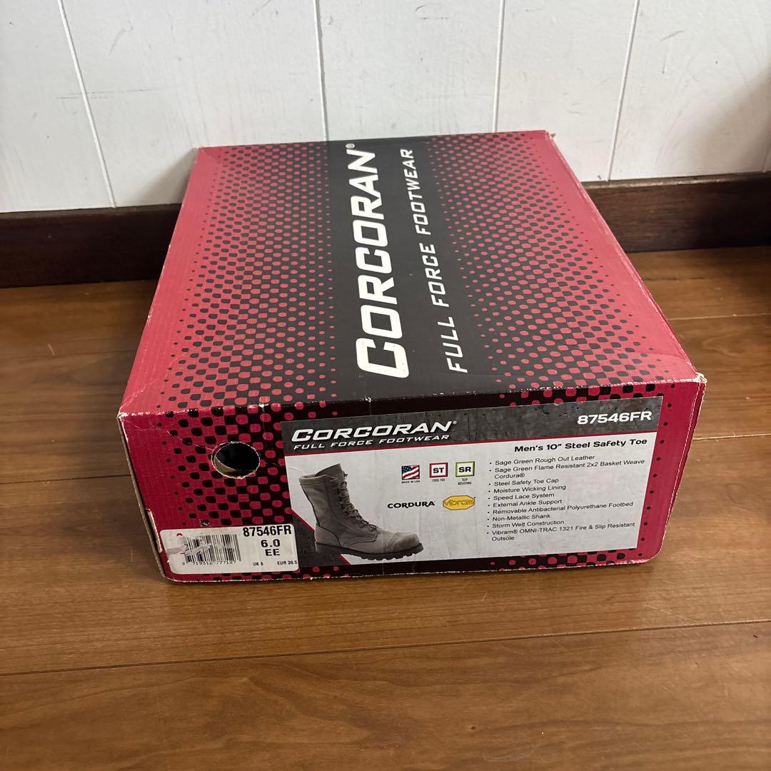 未使用品　米軍実物　CORCORAN コーコラン　ミリタリーブーツ24cm ③