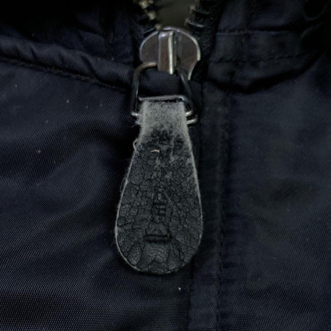 希少バックロゴ★AVIREX N-2B フライトジャケット 黒 L　D531