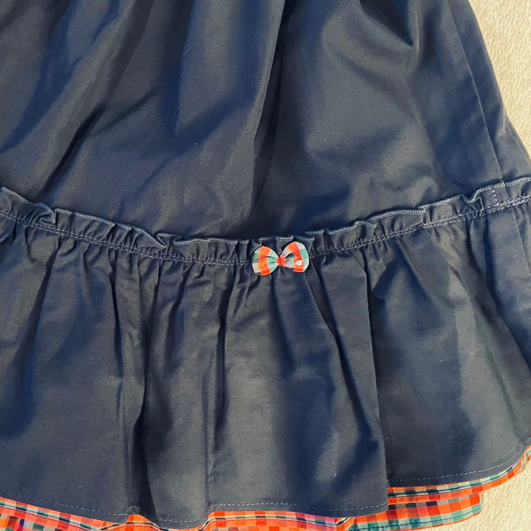 familiar 【新品・未使用】 スカート(リバーシブル)ギフトバッグ付き