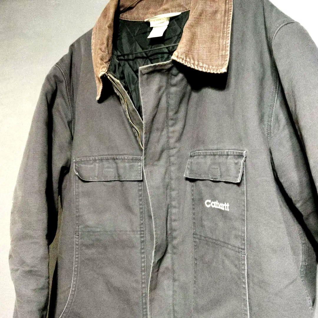【希少】90,s 三角タグCarhartt カーハート カバーオール グレー