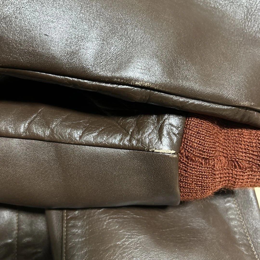 バズリクソンズ Buzz Rickson's A-2 フライトジャケット　赤リブ