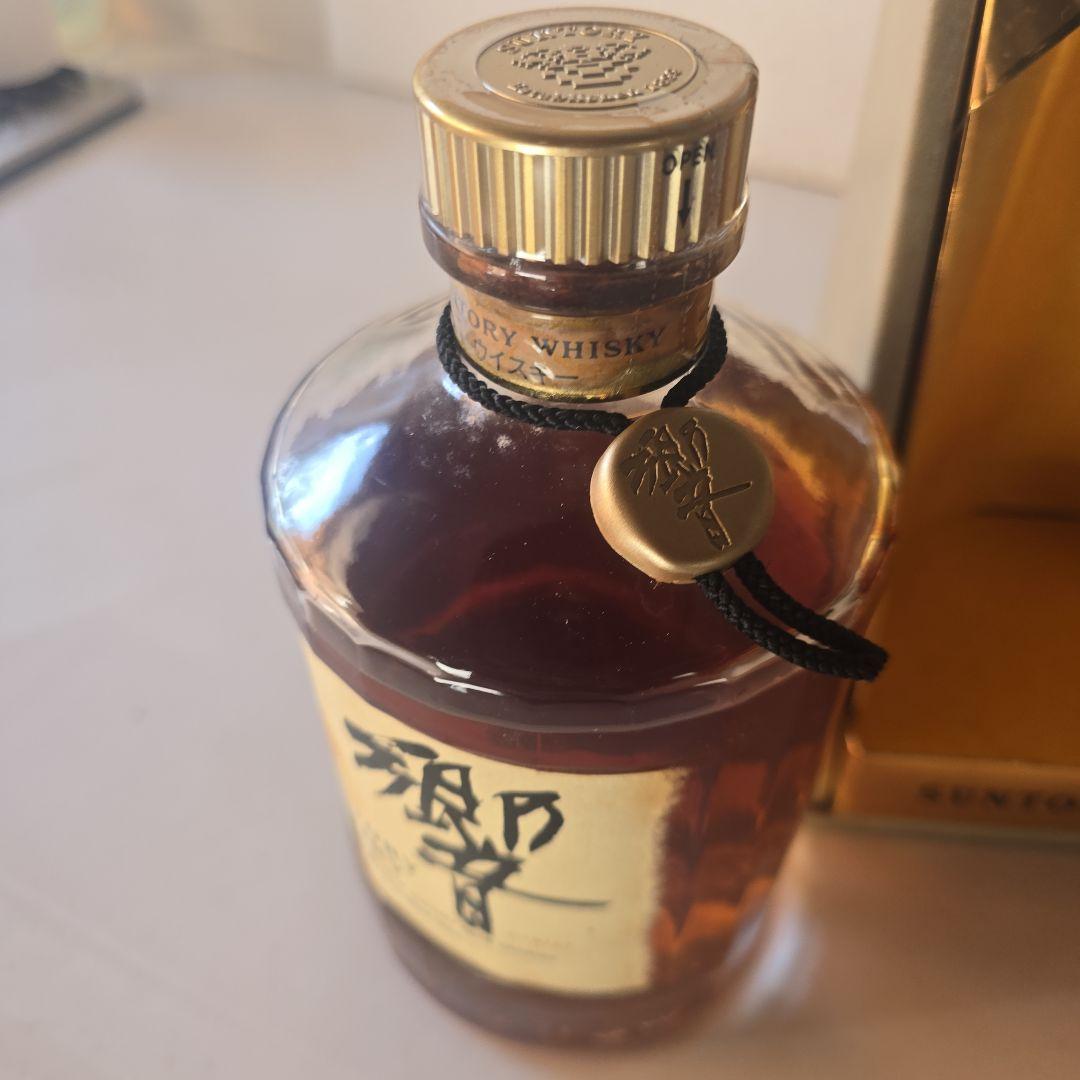 サントリー 響 ゴールドラベル 金キャップ SH-01 箱付き ヴィンテージ