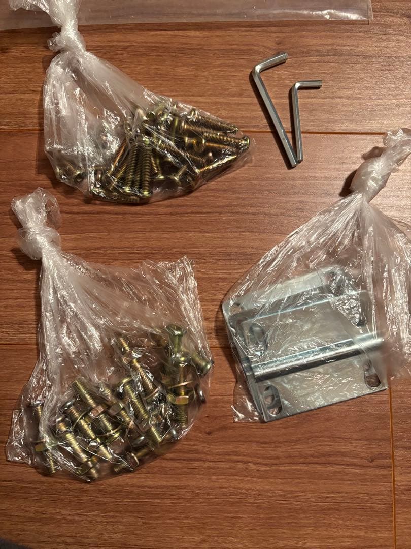 【ざわち 倉庫整理出品中さま専用】LOWYA 木目調ローベッドセミダブル