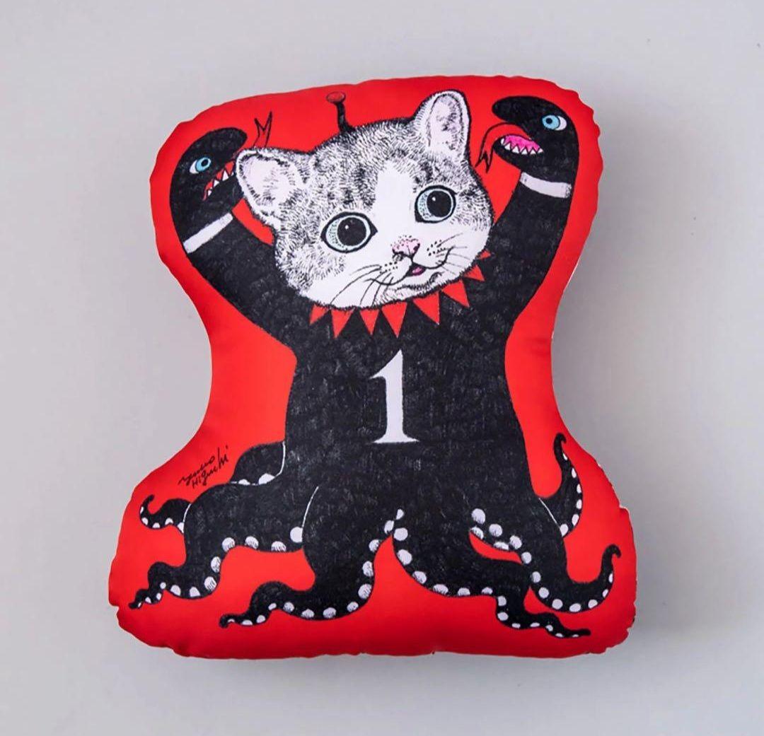 ボリス雑貨店 ヒグチユウコ クッション ギュスターヴくん